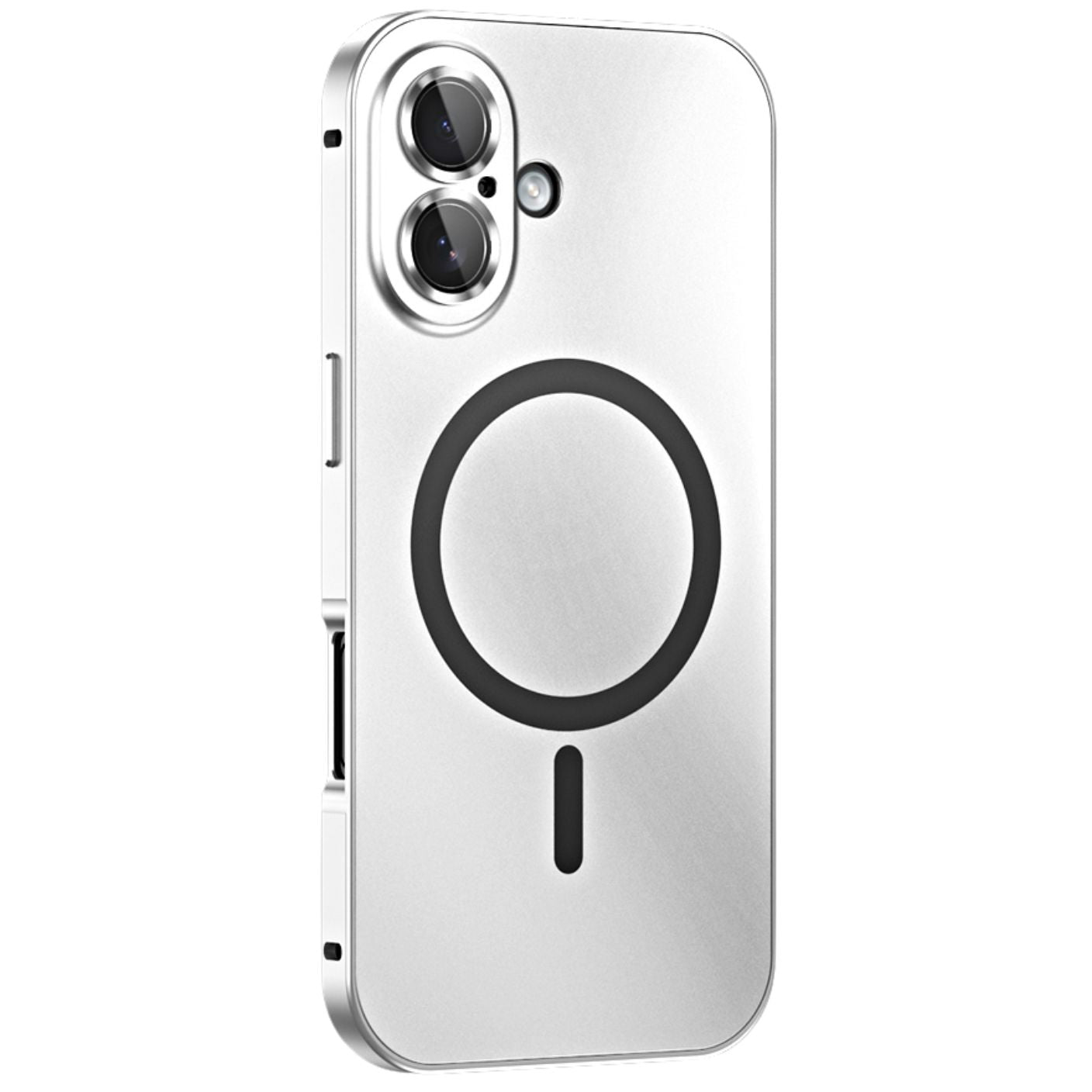 Coque iPhone MagSafe métal premium