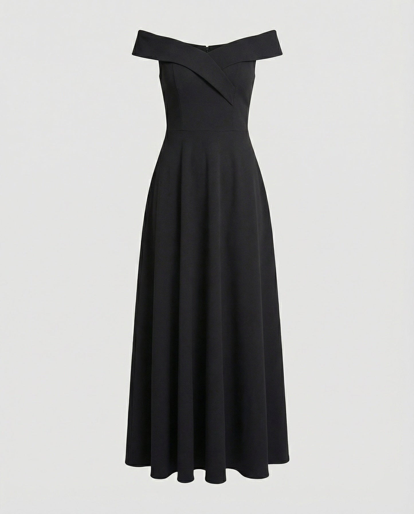 Robe longue élégante épaules dénudées