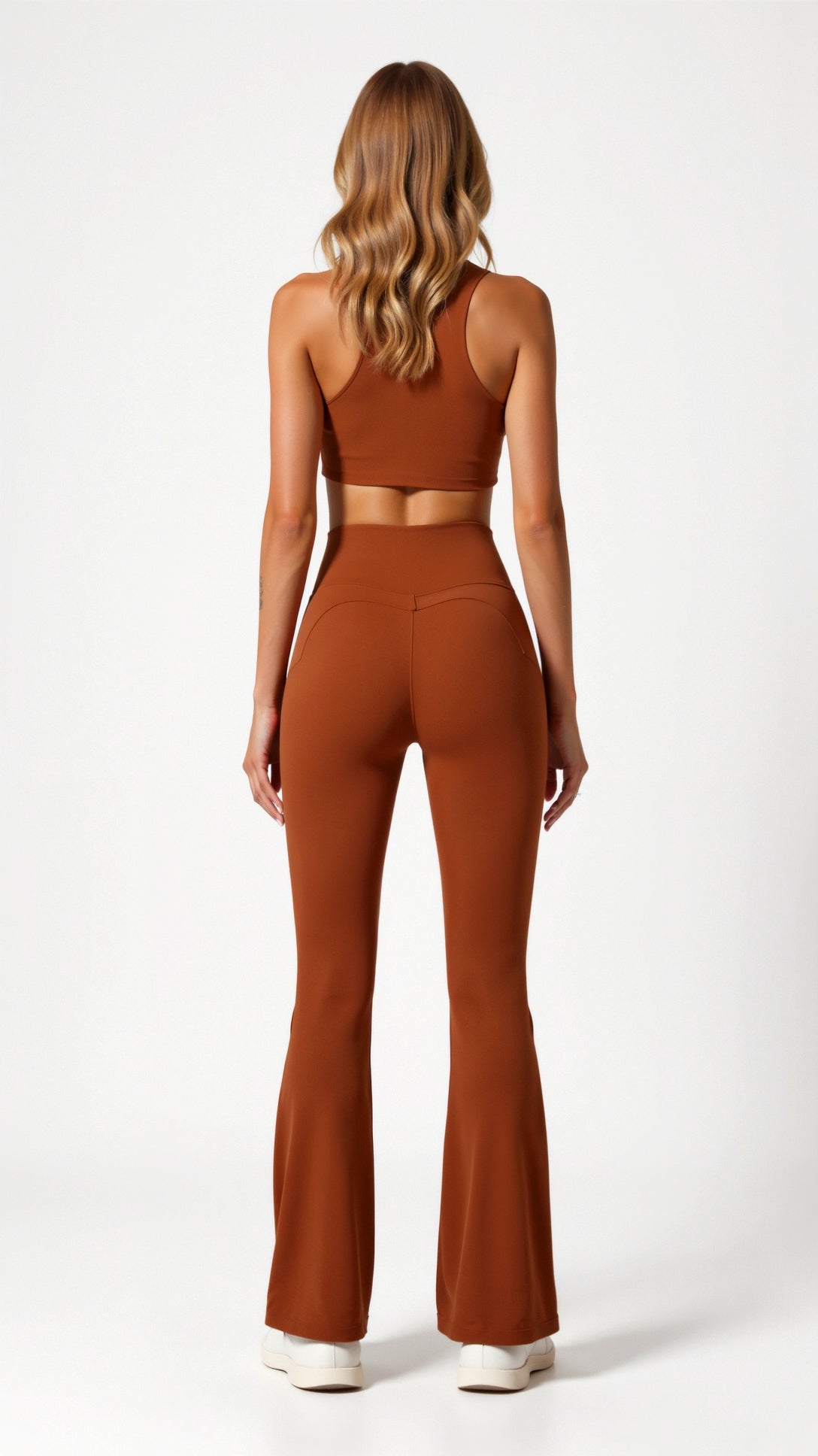 Guêtres évasé taille haute femme