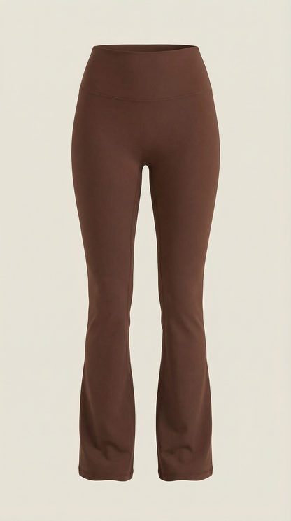 Legging évasée taille haute femme
