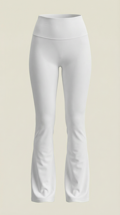 Legging évasée taille haute femme