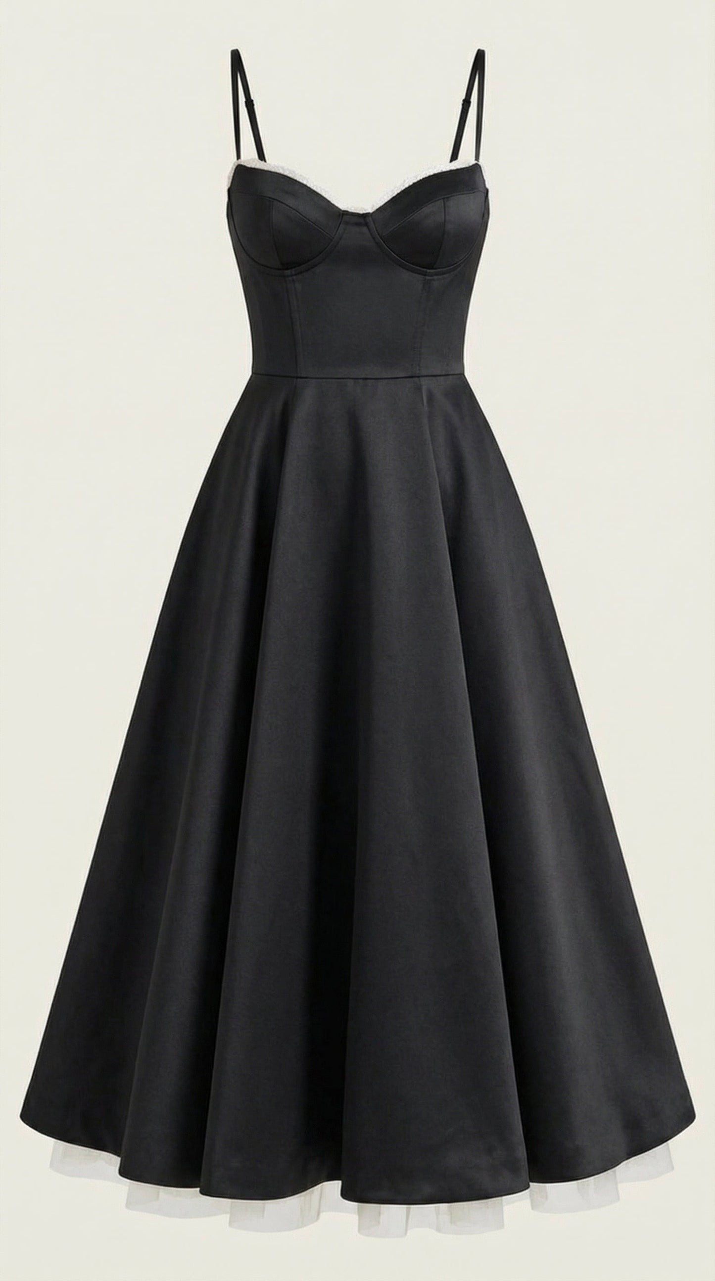 Robe midi tulle femme élégante