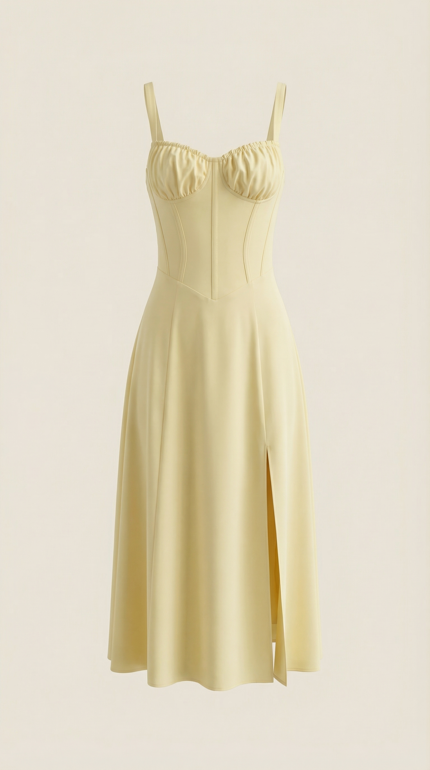 Robe midi lacets élégante femme