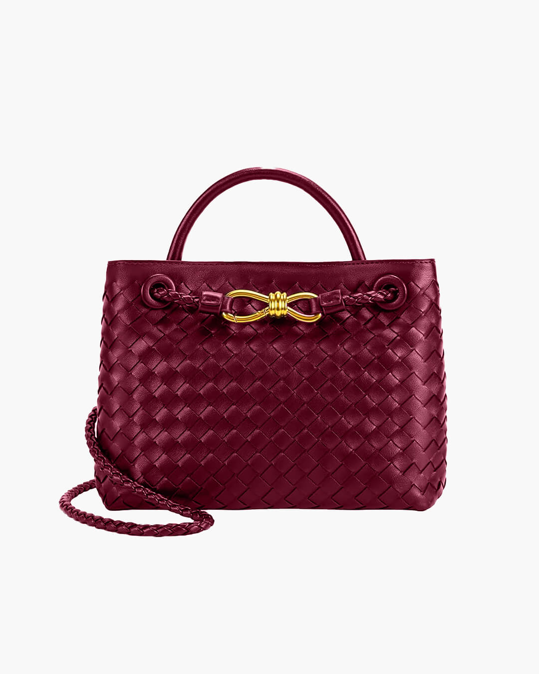 Sac à main tissé femme vegan