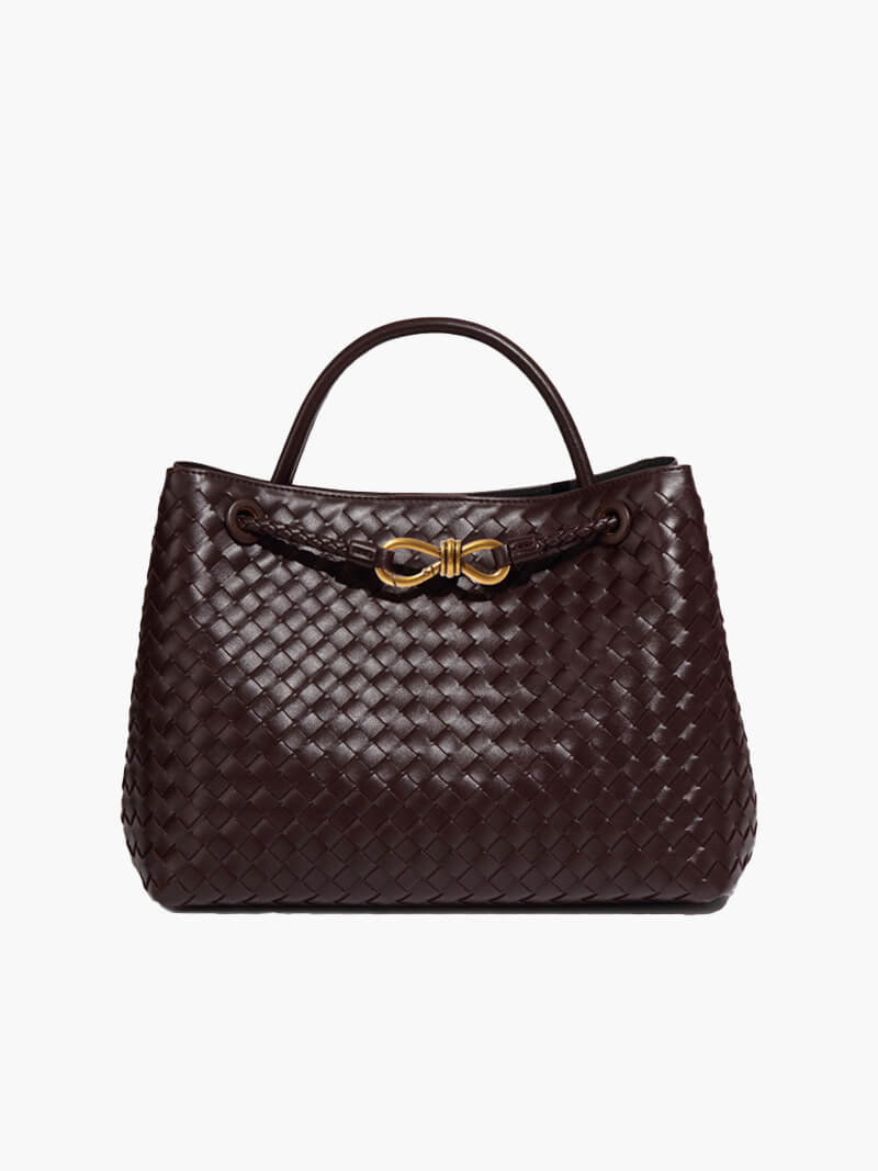 Sac à main tissé femme vegan