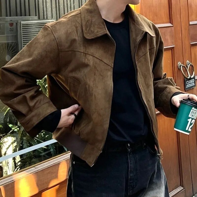 Veste casual vintage homme